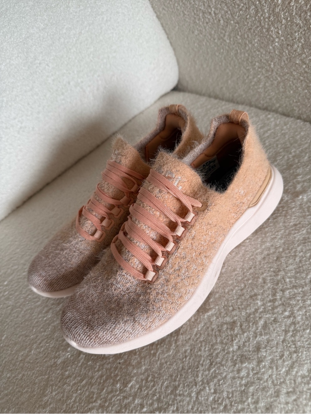 APL X Summer Fridays Athletic Sneakers in Blush
